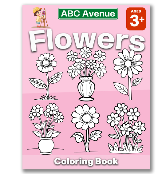 Flowers Coloring Book